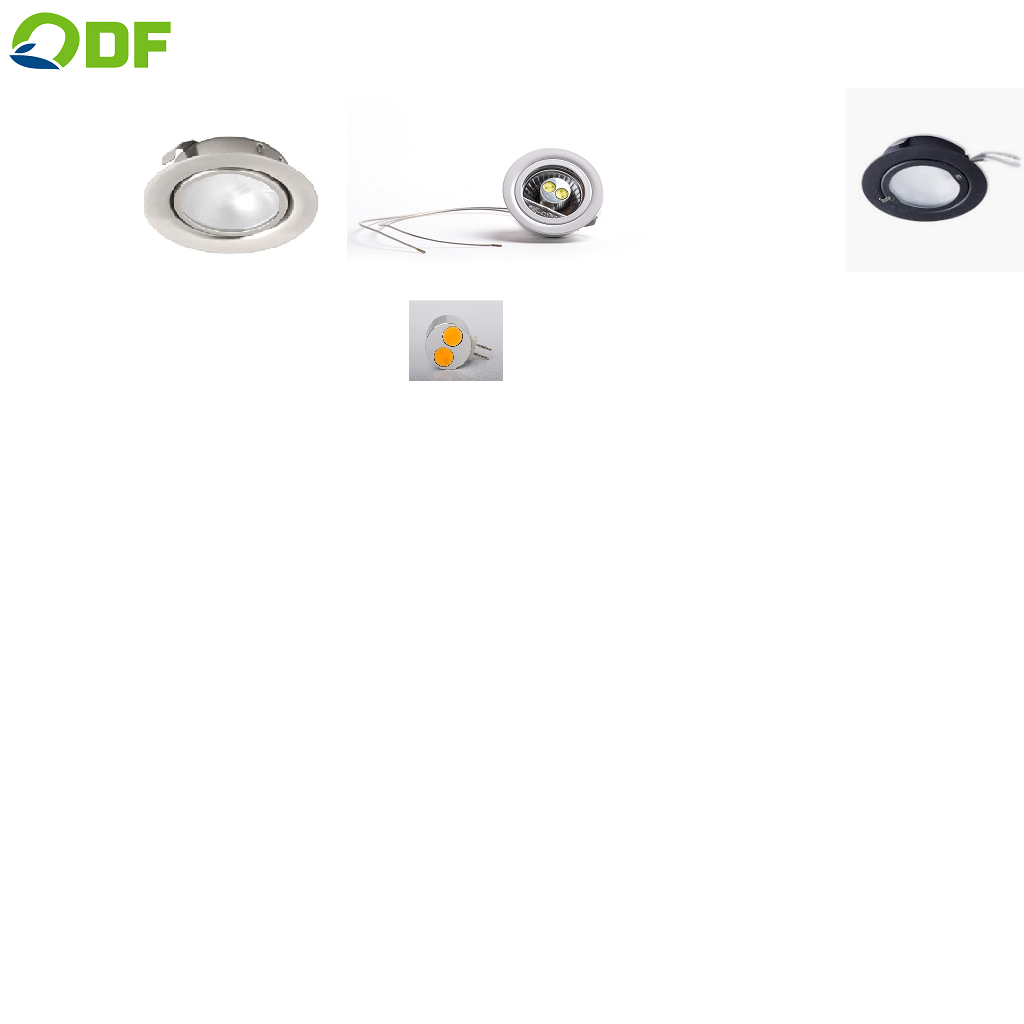 9V Inbouwspot G4 Off-Grid