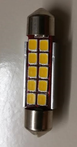 Festoon Buis LED 12V/24V — 1,5W